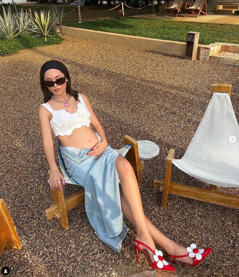 ฟ้า ยงวรี ท้องโต