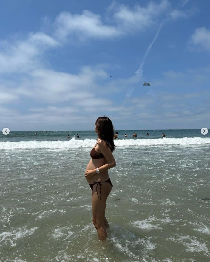 ฟ้า ยงวรี ท้องโต