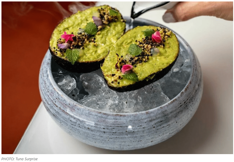 ร้านอาหารเมดิเตอร์เรเนียน กรุงเทพ Pastel Tuna surprise