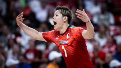 วอลเลย์บอลชายญี่ปุ่น ยูจิ นิชิดะ