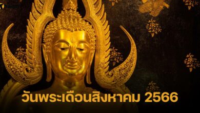 วันพระเดือนสิงหาคม 2566