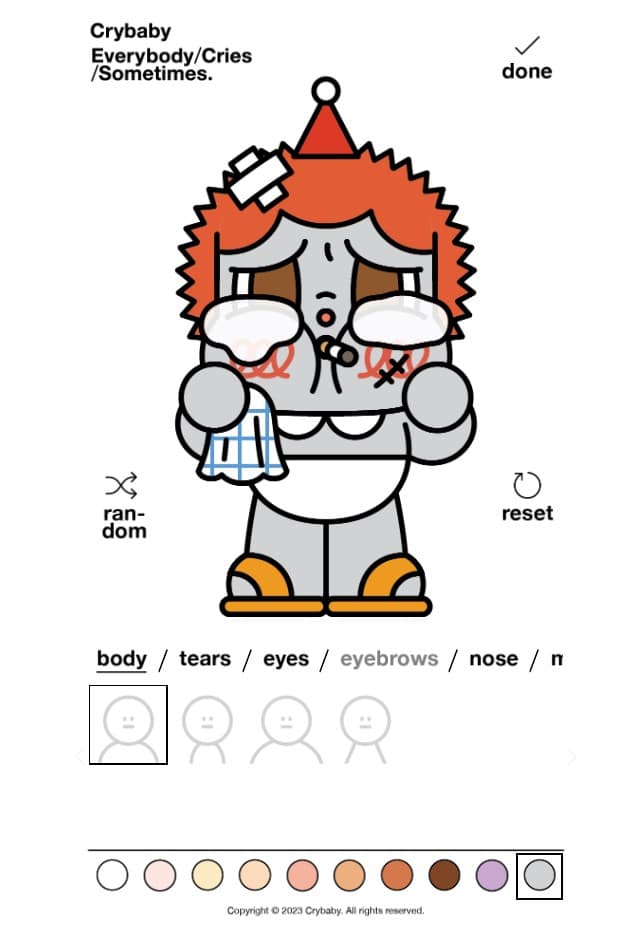 วิธีสร้าง Crybabymolly