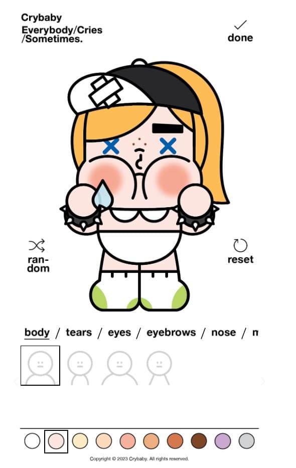 วิธีสร้าง Crybabymolly