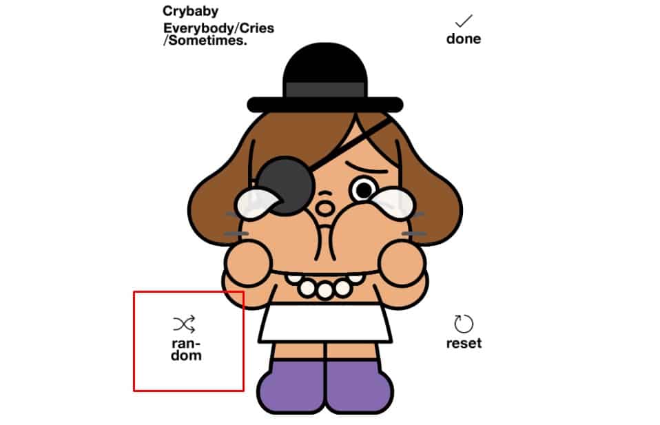 วิธีสร้าง Crybabymolly