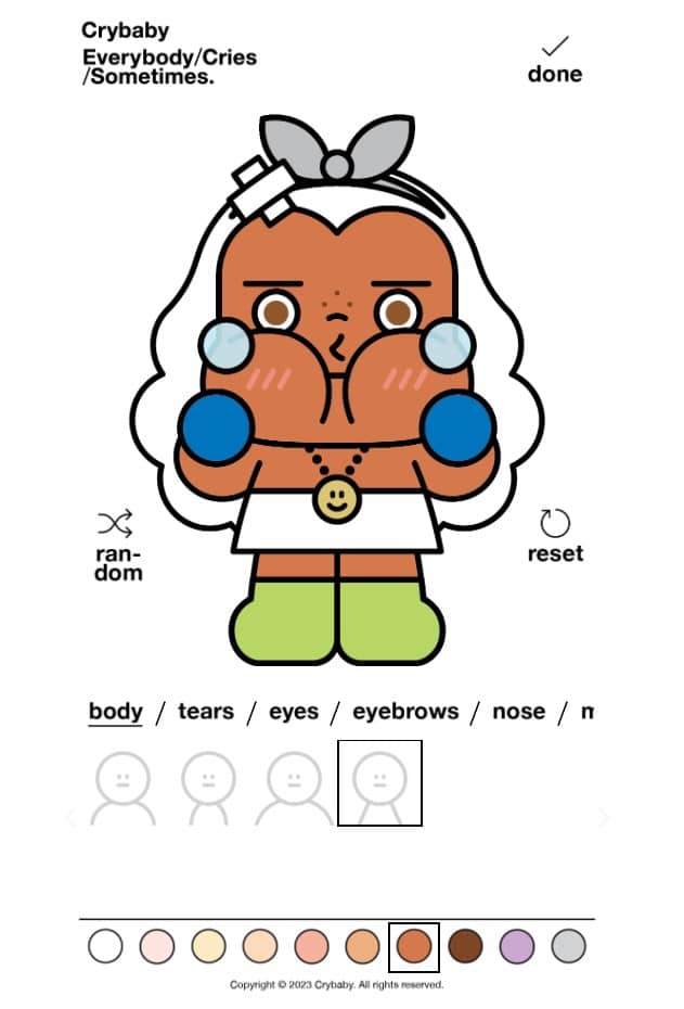 วิธีสร้าง Crybabymolly