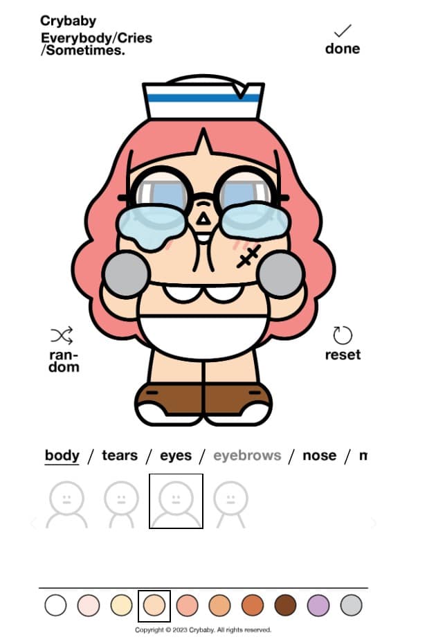 วิธีสร้าง Crybabymolly