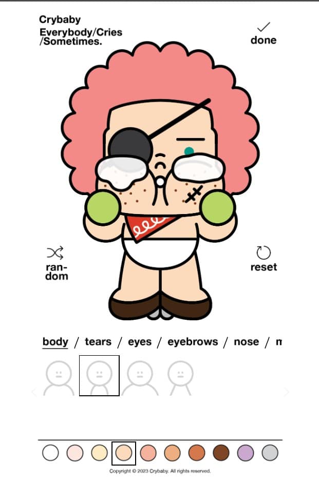 วิธีสร้าง Crybabymolly