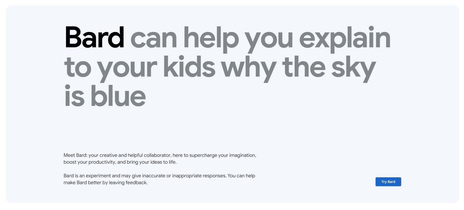 วิธีใช้ Bard AI