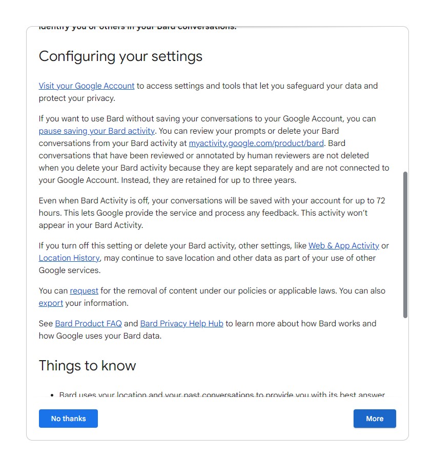 วิธีใช้ Bard AI