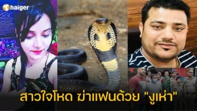 สาวอินเดีย ฆ่าแฟนด้วยงูเห่า