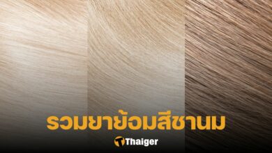 สีย้อมสีผมชานม