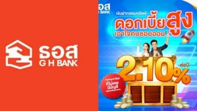 เงินฝากดอกเบี้ยสูง ธอส 2566