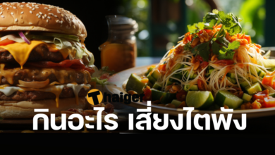 เบอร์เกอร์ชีส ส้มตำปูปลาร้า โซเดียม