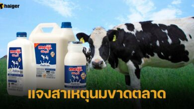 เมจิ แจงสาเหตุนมขาดตลาด