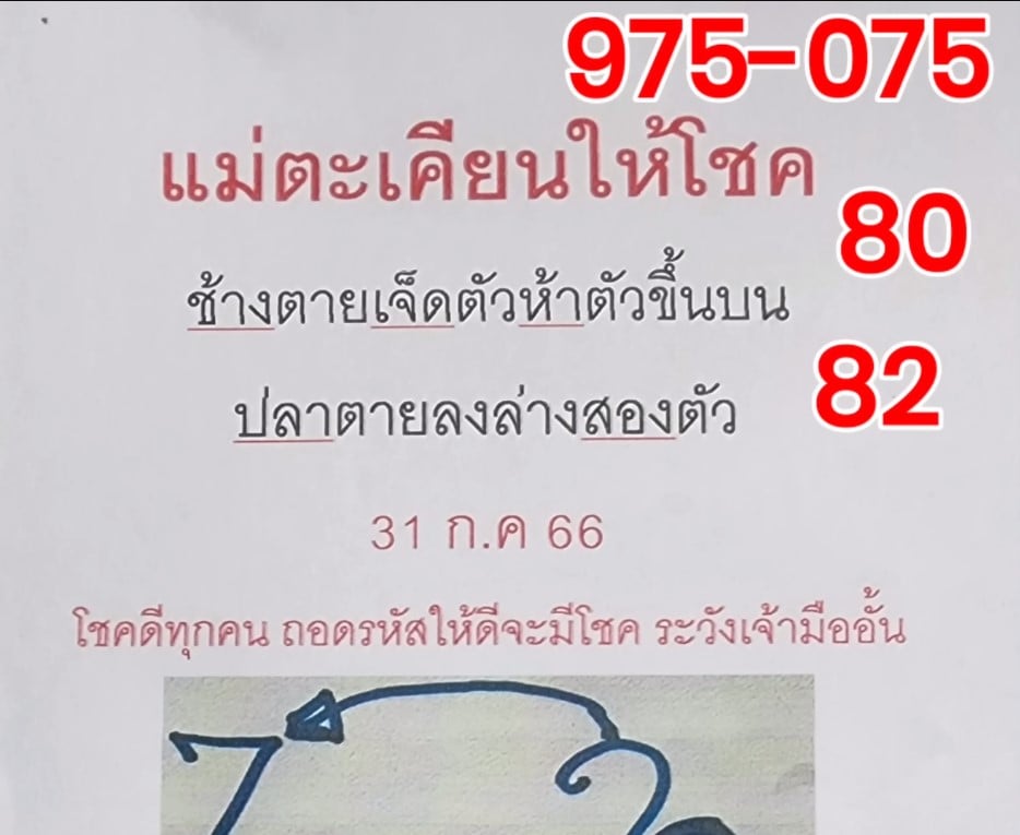 เลขเด็ด ปริศนา แม่ตะเคียนทอง ให้โชค นครสวรรค์ 31 7 66