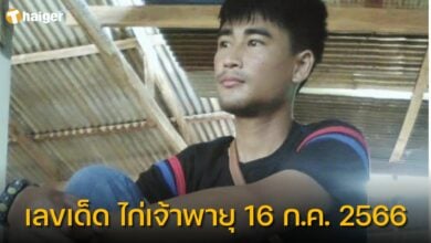 เลขเด็ด ไก่เจ้าพายุ 16 กรกฎาคม 2566