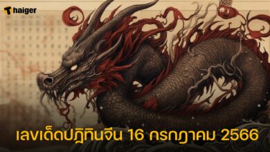 เลขเด็ดปฏิทินจีน 16 กรกฎาคม 2566