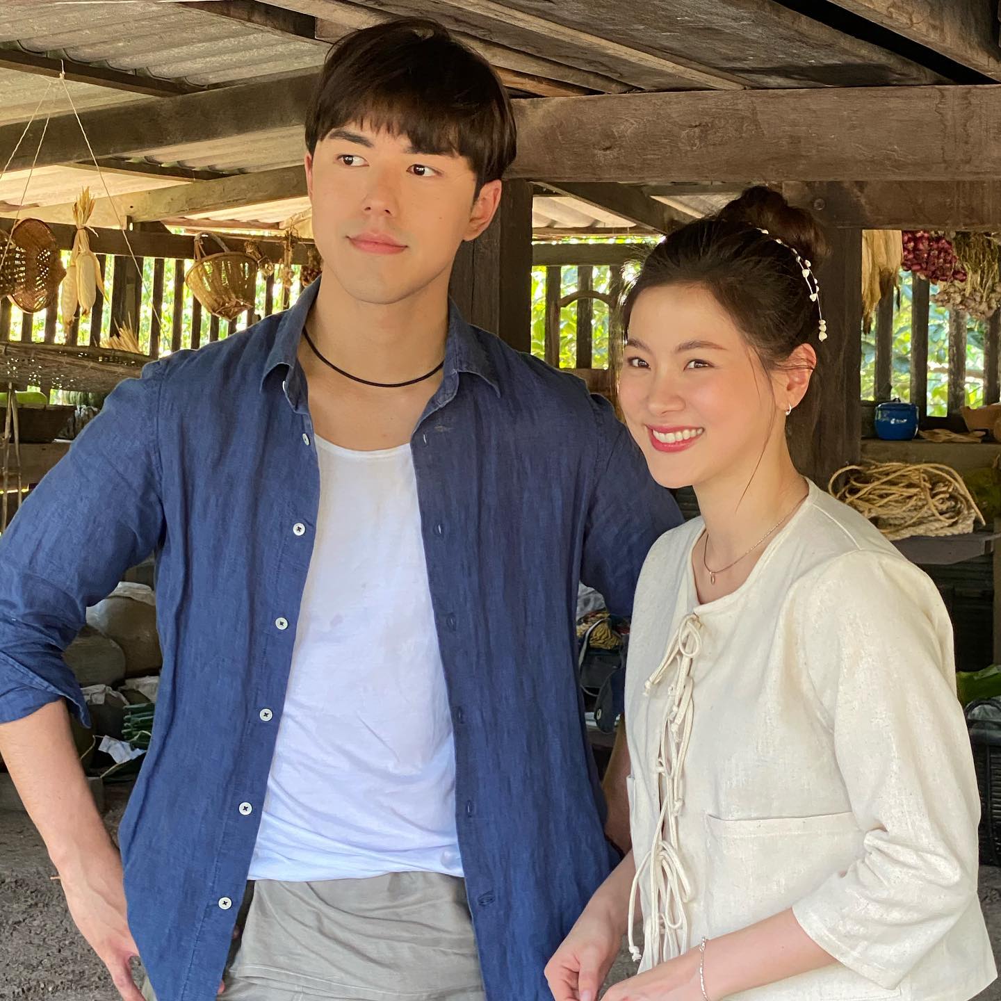 หมูพิมพ์ผกา นายใบเฟิร์น