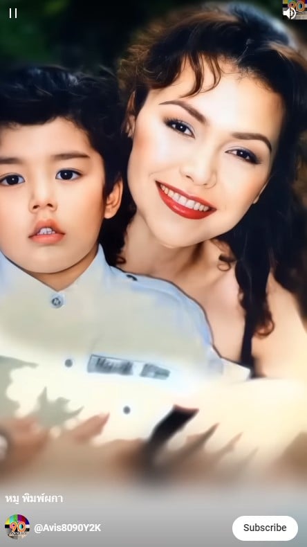 แม่หมู สมัยนางสาวไทย นาย ณภัทร ตอนเด็ก