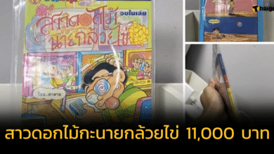 'สาวดอกไม้กับนายกล้วยไข่ เล่ม 1' ปก 10 บาท แต่ขาย 11,000 บาท นักเขียนยังอึ้ง ถึงกับต้องไปเช็กตู้
