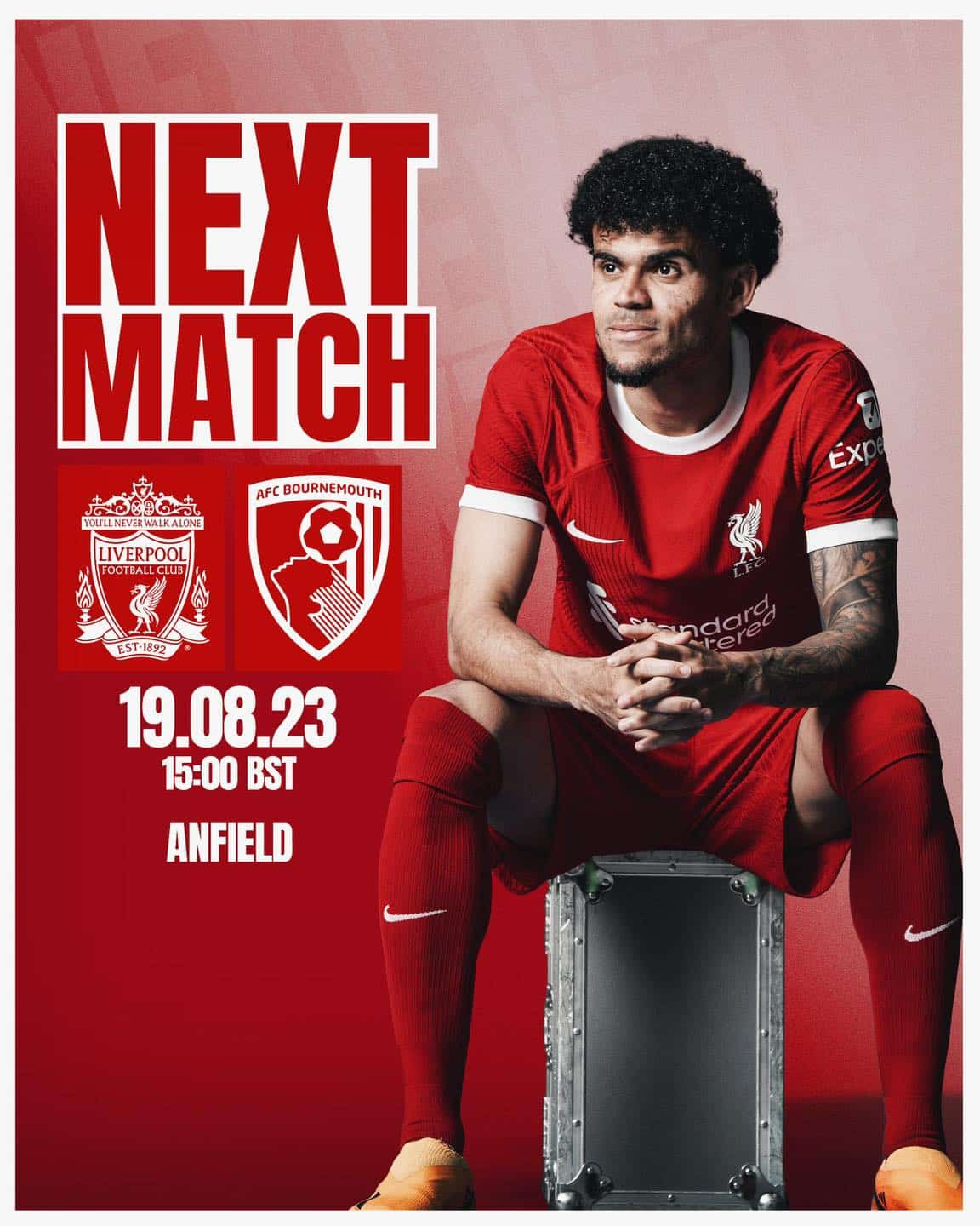 ดูบอลสด พรีเมียร์ลีก ลิเวอร์พูล บอร์นมัธ