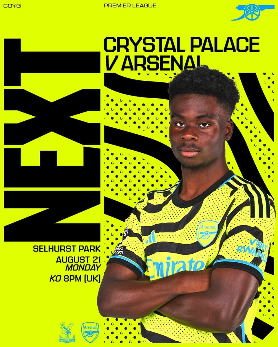 ดูบอลสด พรีเมียร์ลีก คริสตัล พาเลซ อาร์เซน่อล