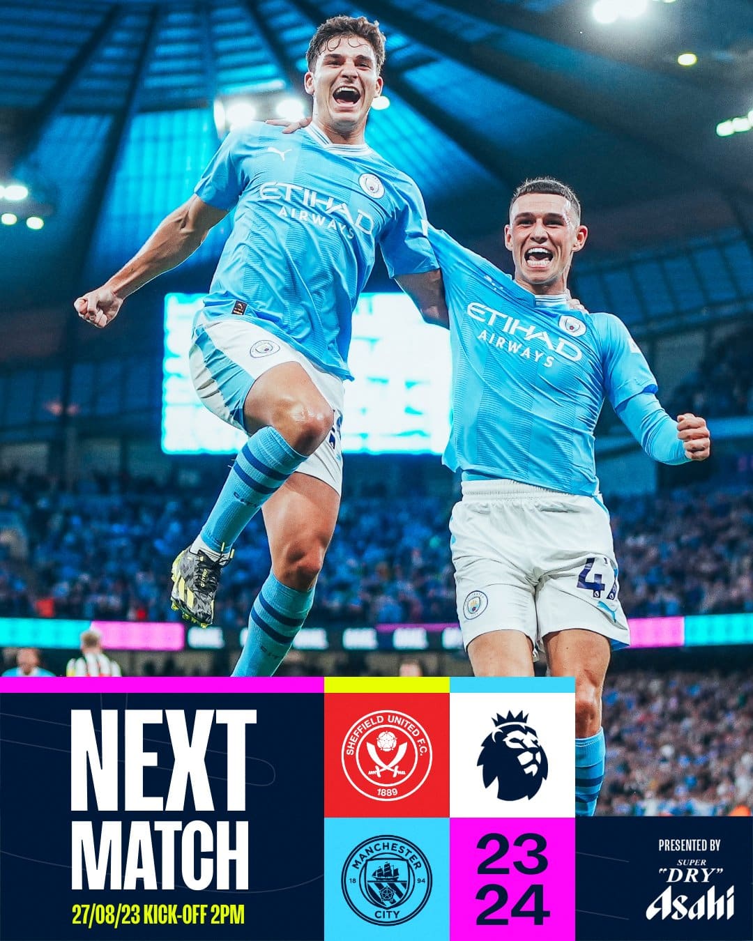 ดูบอลสด พรีเมียร์ลีก เชฟฯ ยูไนเต็ด แมนซิตี้