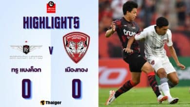 ผลบอลล่าสุด ไทยลีก แบงค็อก เมืองทอง