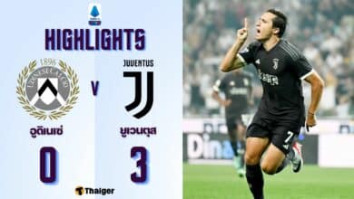 ผลบอลเมื่อคืนนี้ กัลโช่ เซเรียอา อูดิเนเซ่ ยูเวนตุส