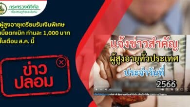 เบี้ยยังชีพผู้สูงอายุ 2566