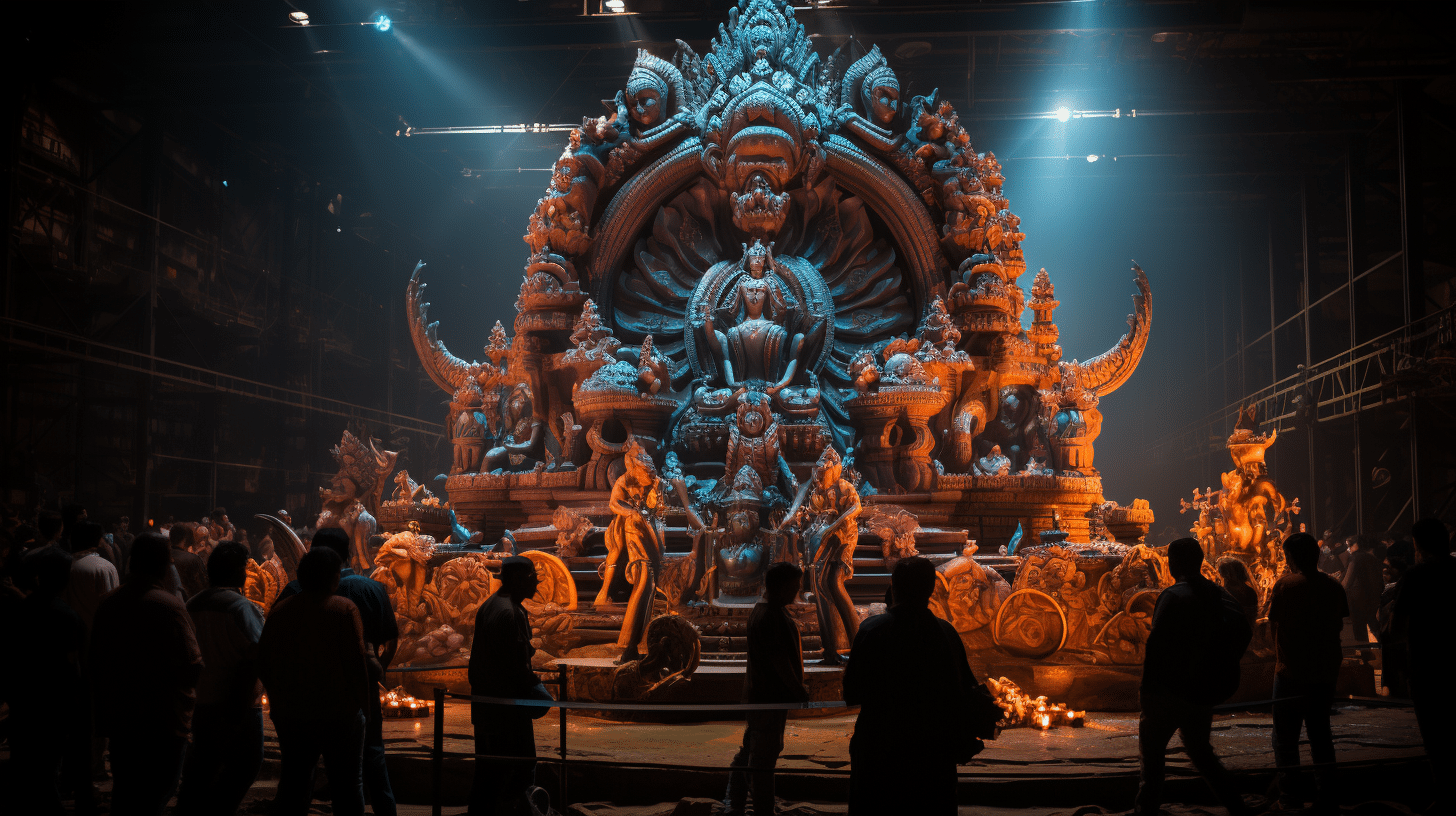 งานนวราตรี วัดแขก เริ่มวันไหน 2023