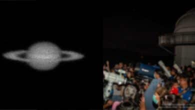 ดาวเสาร์ใกล้โลก