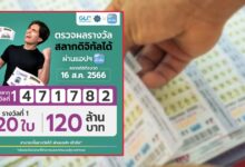 ตรวจหวยวันนี้ 16 สิงหาคม 2566