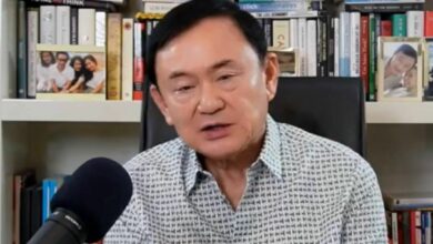 ทักษิณ เครื่องบิน