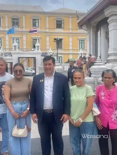 ท่านอ้น วัชรเรศร วิวัชรวงศ์ เสด็จไหว้พระ