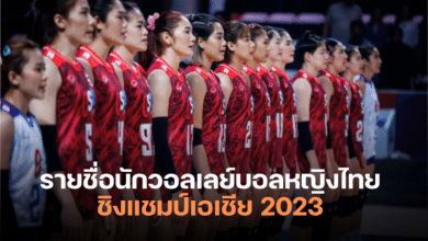 รายชื่อนักวอลเลย์บอลหญิงไทยชิงแชมป์เอเชีย 2023