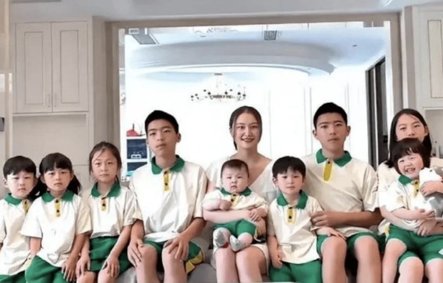 ลูก 9 คน จีน