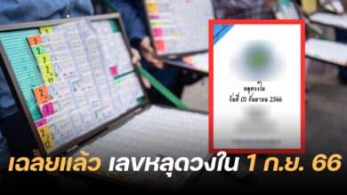 เลขหลุดวงใน 1 9 66