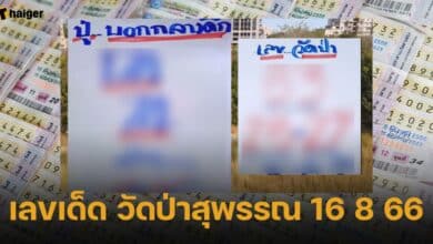 เลขเด็ด วัดป่าสุพรรณ 16 8 66