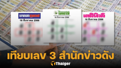 เลขเด็ดไทยรัฐ เดลินิวส์ บางกอกทูเดย์ 16 8 66