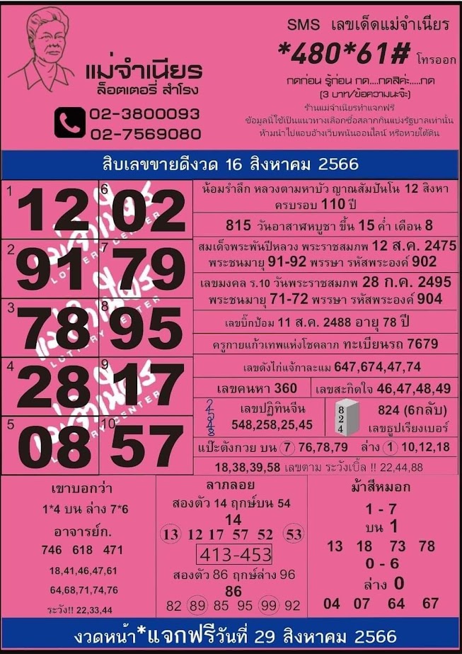 แม่จำเนียร 16 8 66