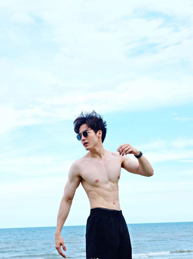 โก้ วศิน โพสต์ไอจี ซิกแพค 2023