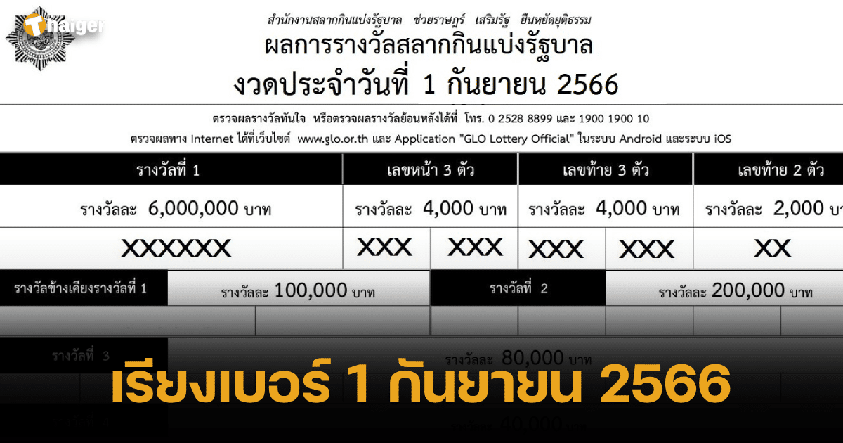 จัดเรียงครั้งที่ 1 กันยายน 2023