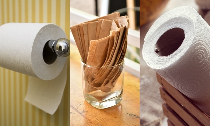 กระดาษทิชชูทำมาจากกระดาษรีไซเคิล