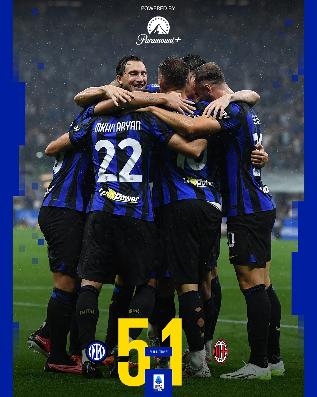 ผลบอลเมื่อคืนนี้ กัลโช่ เซเรียอา อินเตอร์ มิลาน