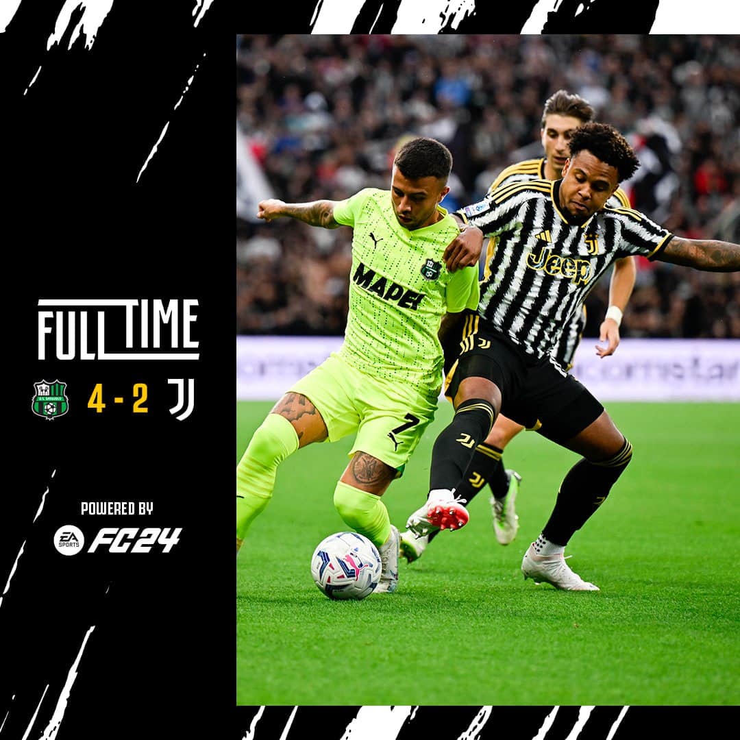 ผลบอลเมื่อคืนนี้ กัลโช่ เซเรียอา ซาสซูโอโล่ ยูเวนตุส