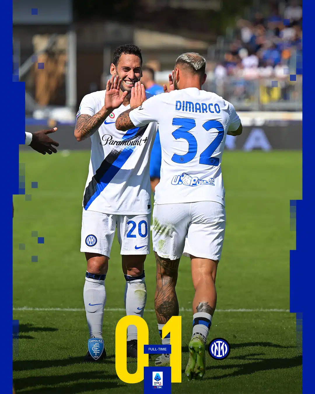 ผลบอลล่าสุด กัลโช่ เซเรียอา เอ็มโปลี อินเตอร์