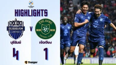 ผลบอลเมื่อคืนนี้ เอเอฟซี แชมเปี้ยนส์ ลีก บุรีรัมย์