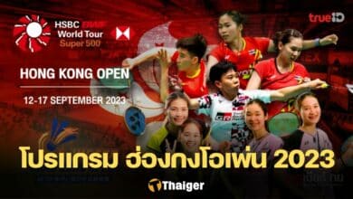 แบดมินตัน ฮ่องกง โอเพ่น 2023