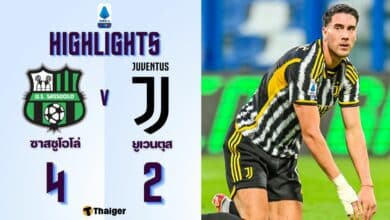 ผลบอลเมื่อคืนนี้ กัลโช่ เซเรียอา ซาสซูโอโล่ ยูเวนตุส